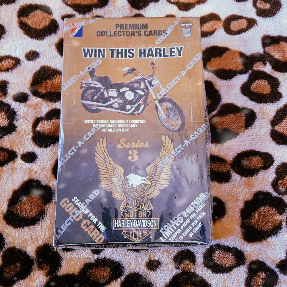 Vintage harley Davidson premium collectors cards series 3